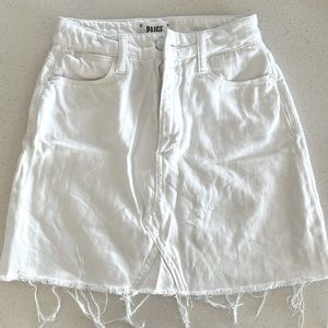 PAIGE Aideen white skirt -  size 23
